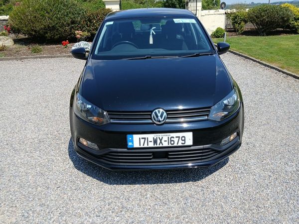 Volkswagen Polo Hatchback, Petrol, 2017, Black