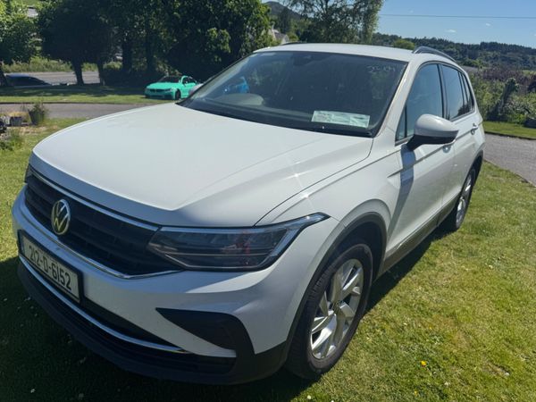Volkswagen Tiguan SUV, Diesel, 2021, White