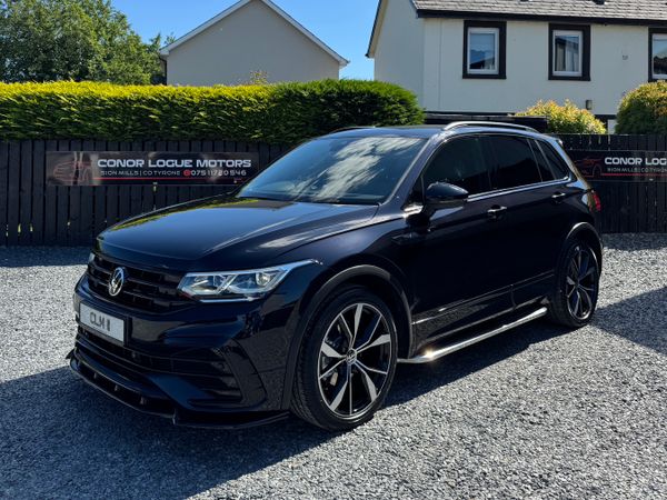 Volkswagen Tiguan SUV, Diesel, 2021, Black