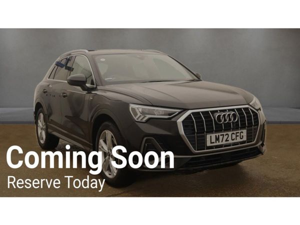 Audi Q3 SUV, Petrol Plug-in Hybrid, 2022, Black