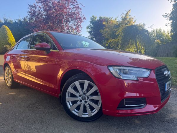 Audi A3 Saloon, Diesel, 2018, Red