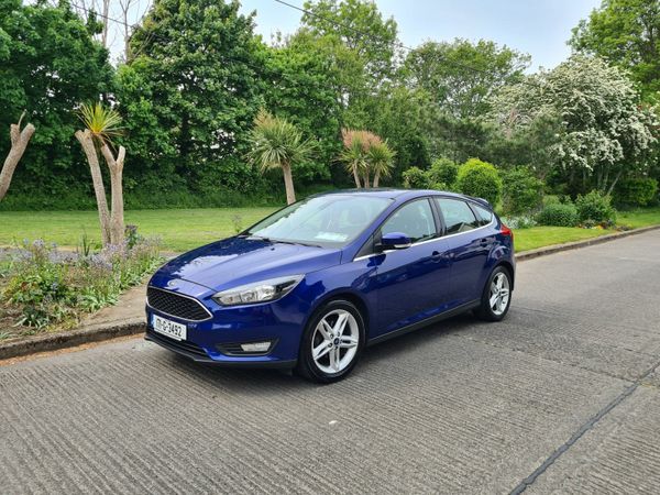 Ford Focus Hatchback, Diesel, 2017, Blue