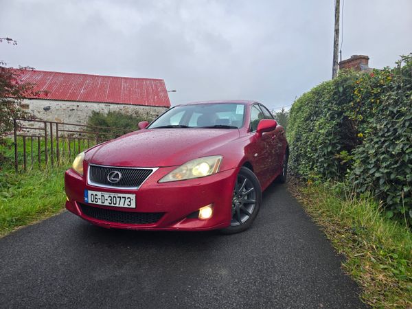 Lexus IS Saloon, Petrol, 2006, Red