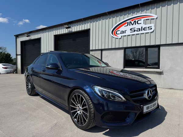 Mercedes-Benz C-Class Saloon, Diesel, 2018, Blue