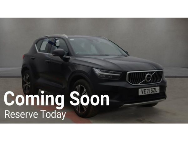 Volvo XC40 SUV, Petrol Plug-in Hybrid, 2022, Black