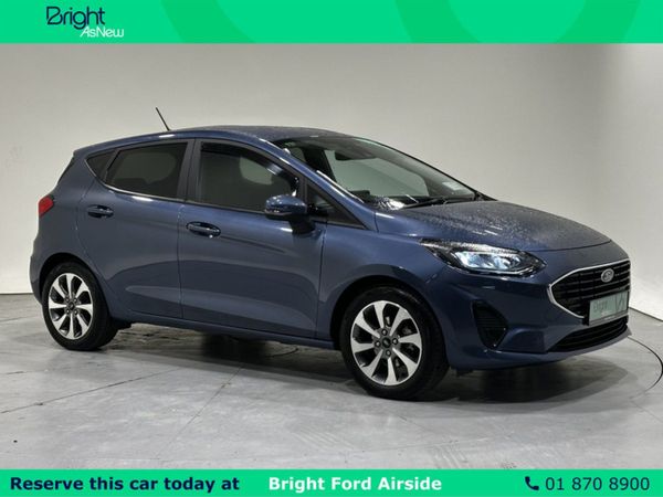 Ford Fiesta Hatchback, Petrol Hybrid, 2022, Blue