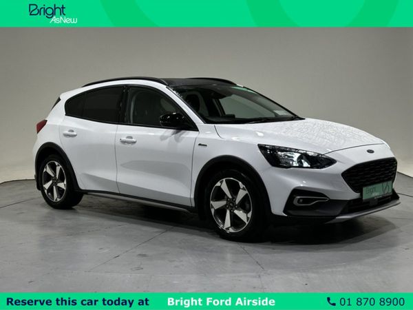 Ford Focus Hatchback, Petrol Hybrid, 2021, White