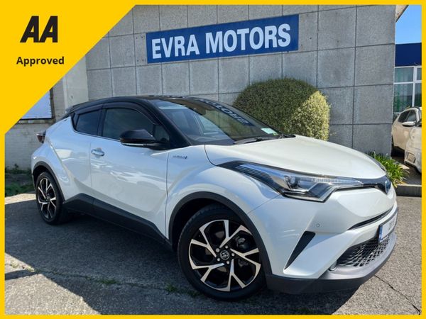 Toyota C-HR SUV, Petrol Hybrid, 2018, White