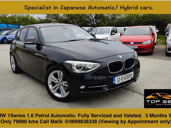 BMW 1-Series Hatchback, Petrol, 2012, Black