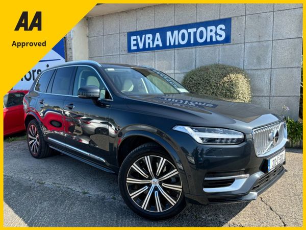 Volvo XC90 SUV, Petrol Plug-in Hybrid, 2021, Grey