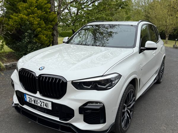 BMW X5 SUV, Hybrid, 2021, White