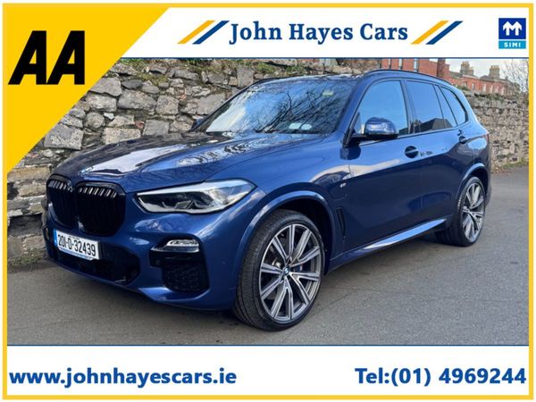 BMW X5 Estate, Petrol Plug-in Hybrid, 2020, Blue