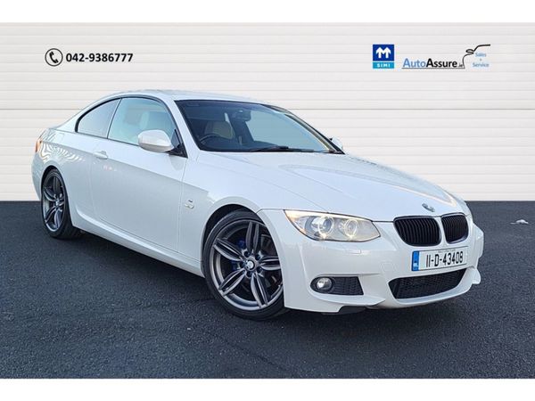 BMW 3-Series Coupe, Diesel, 2011, White