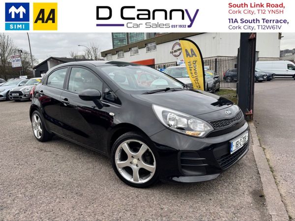 Kia Rio Hatchback, Petrol, 2016, Black