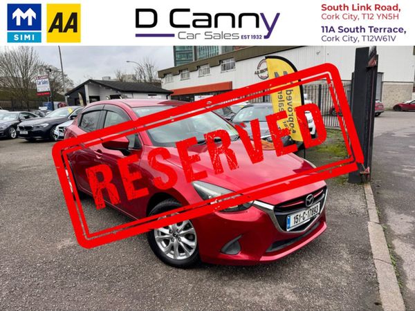 Mazda Demio Hatchback, Diesel, 2015, Red