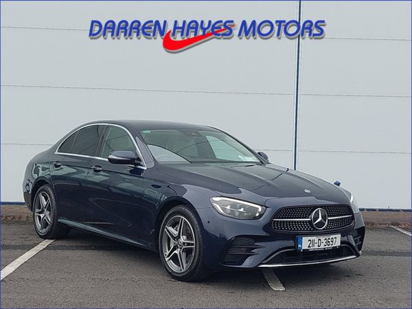 Mercedes-Benz E-Class Saloon, Diesel Plug-in Hybrid, 2021, Blue