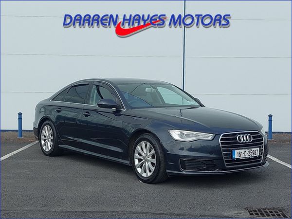 Audi A6 Saloon, Diesel, 2016, Blue