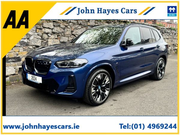 BMW iX3 Estate, Electric, 2024, Blue