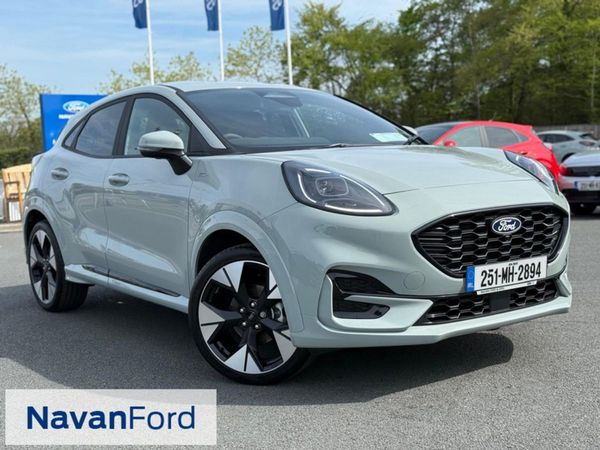 Ford Puma SUV, Petrol Hybrid, 2025, Grey