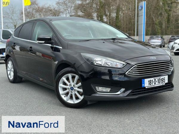 Ford Focus Hatchback, Diesel, 2018, Black