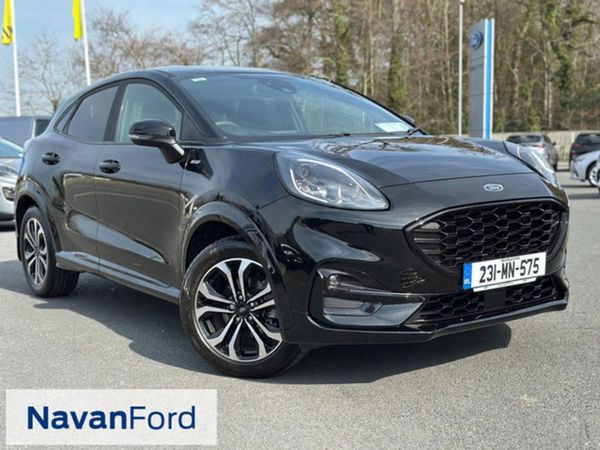 Ford Puma MPV, Petrol Hybrid, 2023, Black
