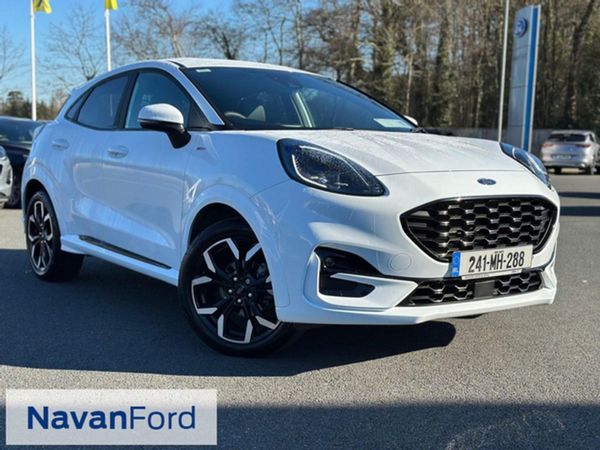Ford Puma MPV, Petrol Hybrid, 2024, White