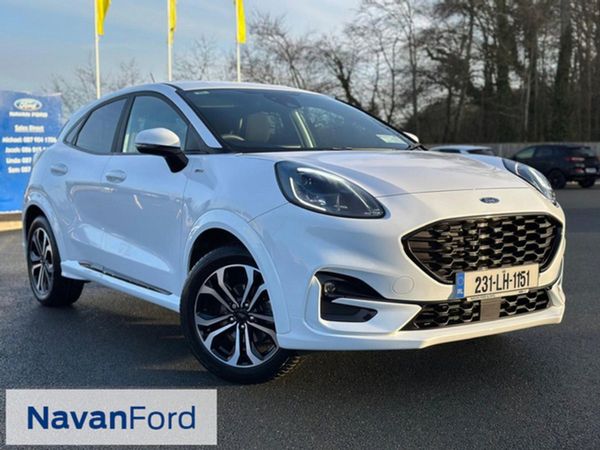 Ford Puma MPV, Petrol Hybrid, 2023, White