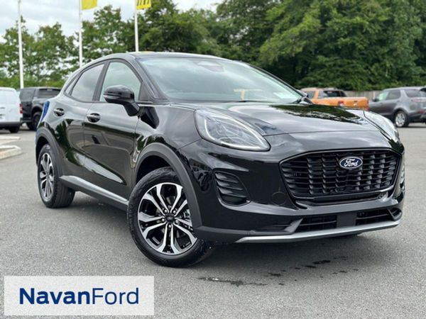 Ford Puma SUV, Petrol Hybrid, 2025, Black