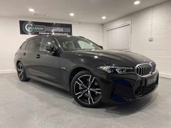 BMW 3-Series Estate, Petrol Plug-in Hybrid, 2022, Black