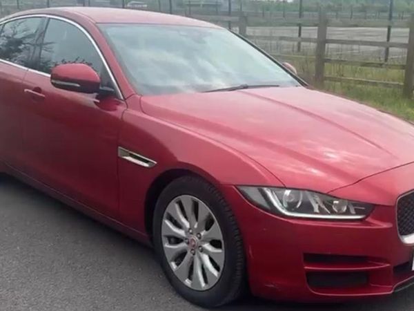 Jaguar XE Saloon, Diesel, 2015, Red