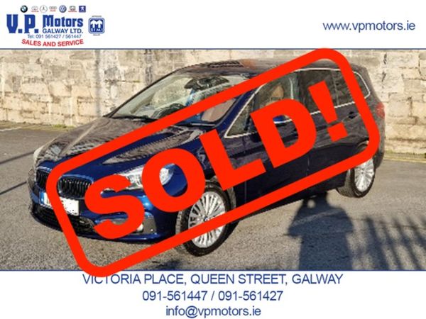 BMW 2-Series MPV, Diesel, 2015, Blue