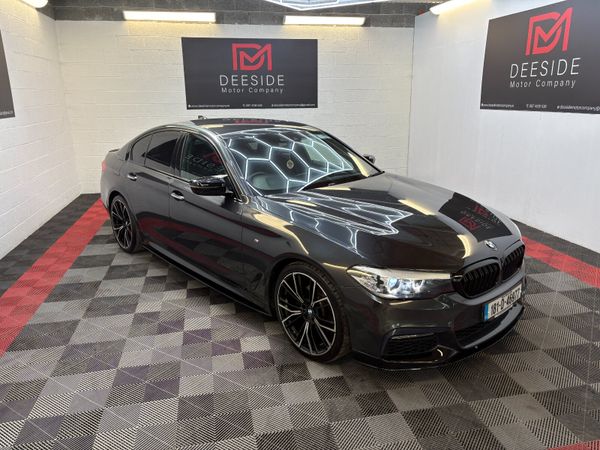 BMW 5-Series Saloon, Diesel, 2018, Grey