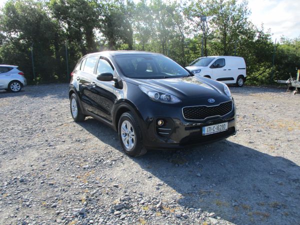 Kia Sportage SUV, Diesel, 2017, Black