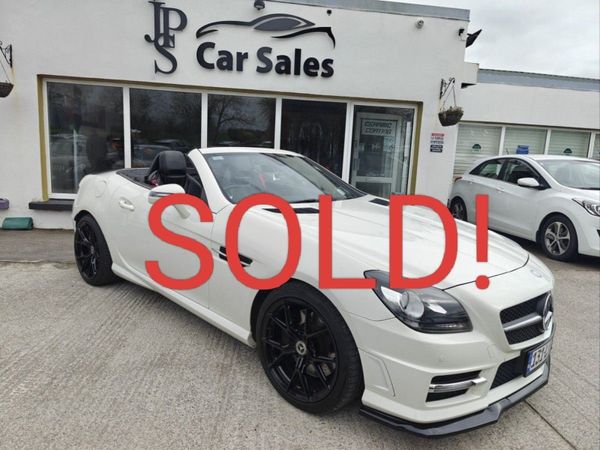 Mercedes-Benz SLK Cabriolet, Diesel, 2013, White