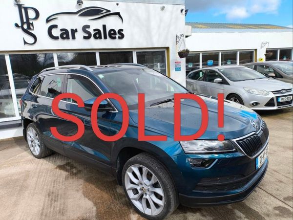Skoda Karoq SUV, Petrol, 2021, Blue