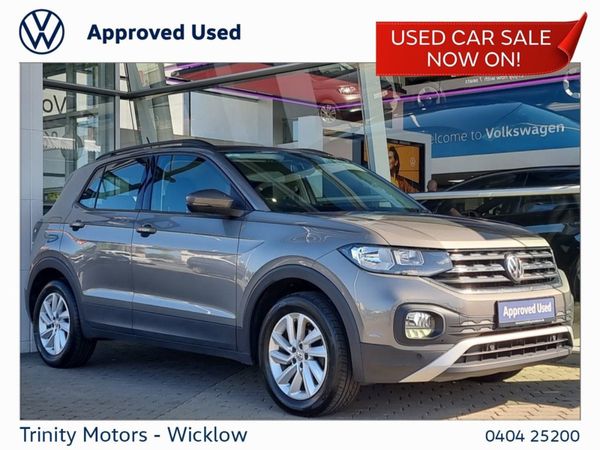 Volkswagen T-Cross SUV, Petrol, 2020, Grey