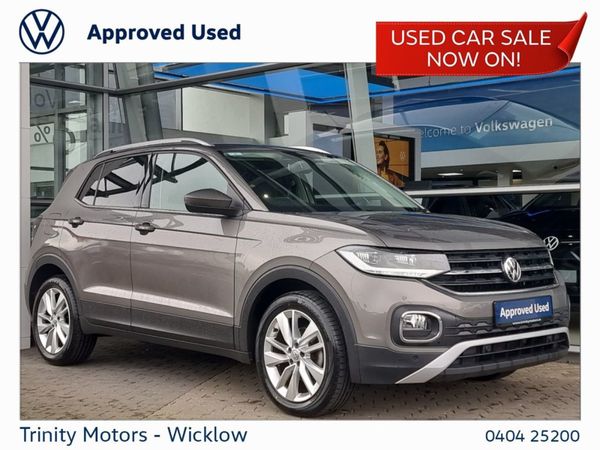 Volkswagen T-Cross SUV, Petrol, 2020, Grey