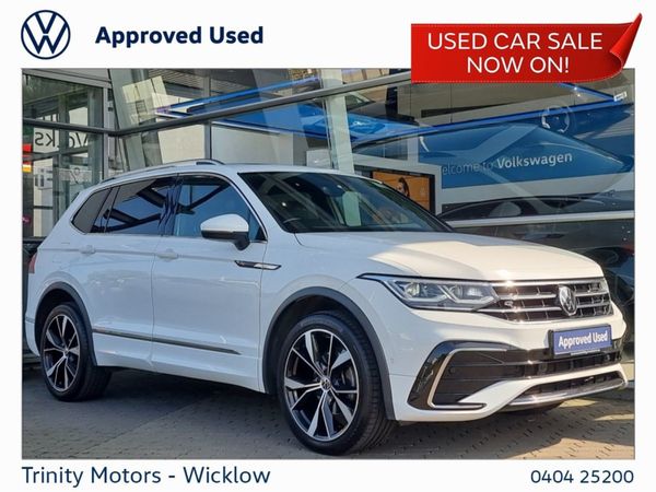 Volkswagen Tiguan Allspace SUV, Diesel, 2022, White