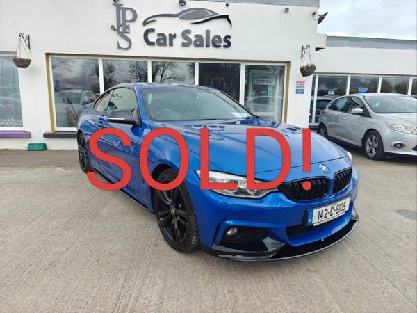 BMW 4-Series Coupe, Diesel, 2014, Blue