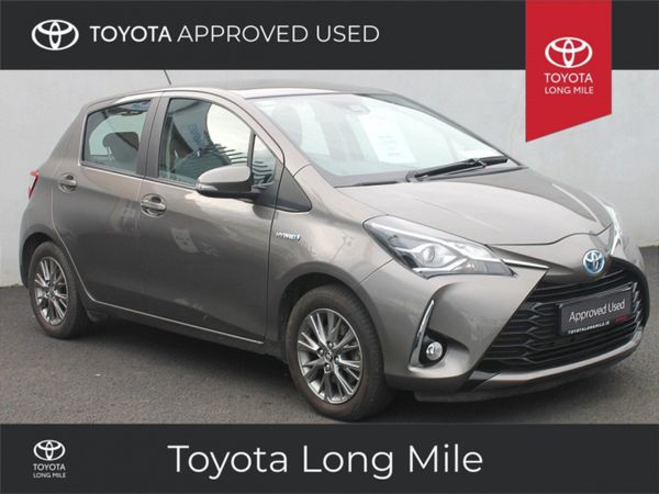 Toyota Yaris Hatchback, Petrol Hybrid, 2019, Grey