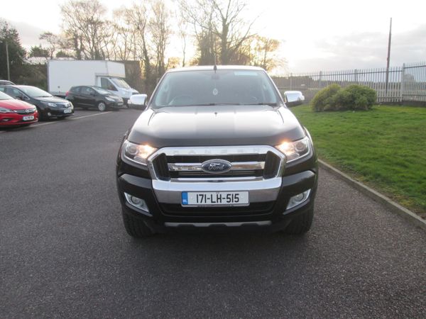 Ford Ranger Crew Cab, Diesel, 2017, Black