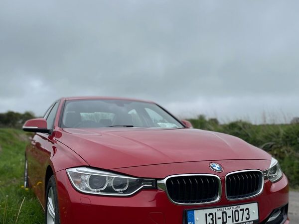 BMW 3-Series Saloon, Diesel, 2013, Red