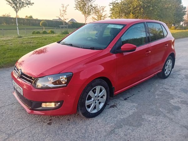 Volkswagen Polo Hatchback, Diesel, 2013, Red