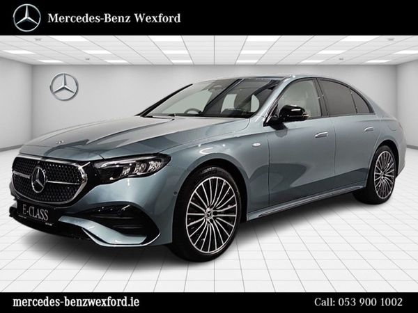 Mercedes-Benz E-Class Saloon, Diesel Plug-in Hybrid, 2025, Silver