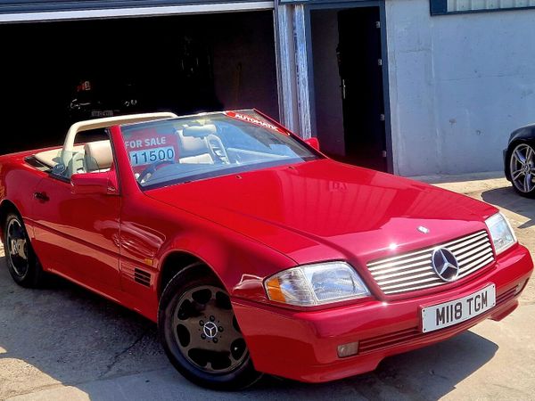 Mercedes-Benz 280 Coupe, Petrol, 1995, Red