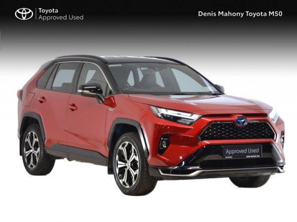 Toyota RAV4 SUV, Petrol Plug-in Hybrid, 2022, Red