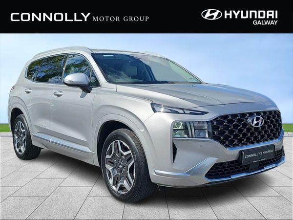 Hyundai Santa Fe SUV, Petrol Plug-in Hybrid, 2021, Grey