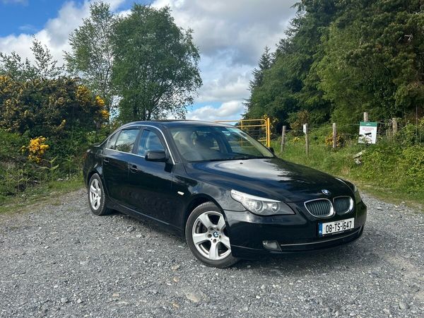 BMW 5-Series Saloon, Diesel, 2008, Black