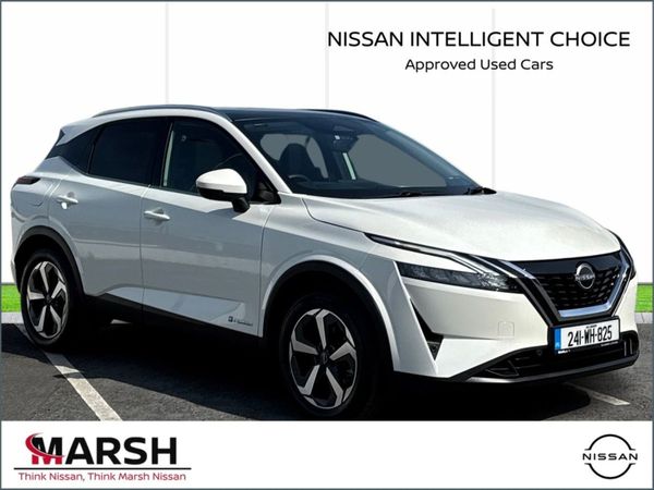 Nissan Qashqai SUV, Hybrid, 2024, White