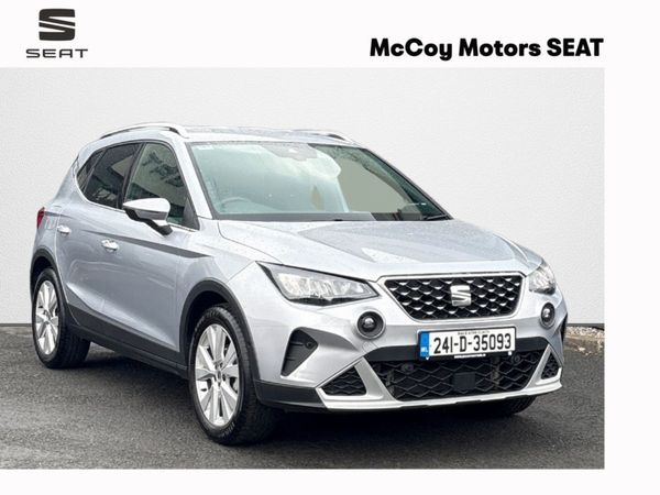 SEAT Arona SUV, Petrol, 2024, Silver
